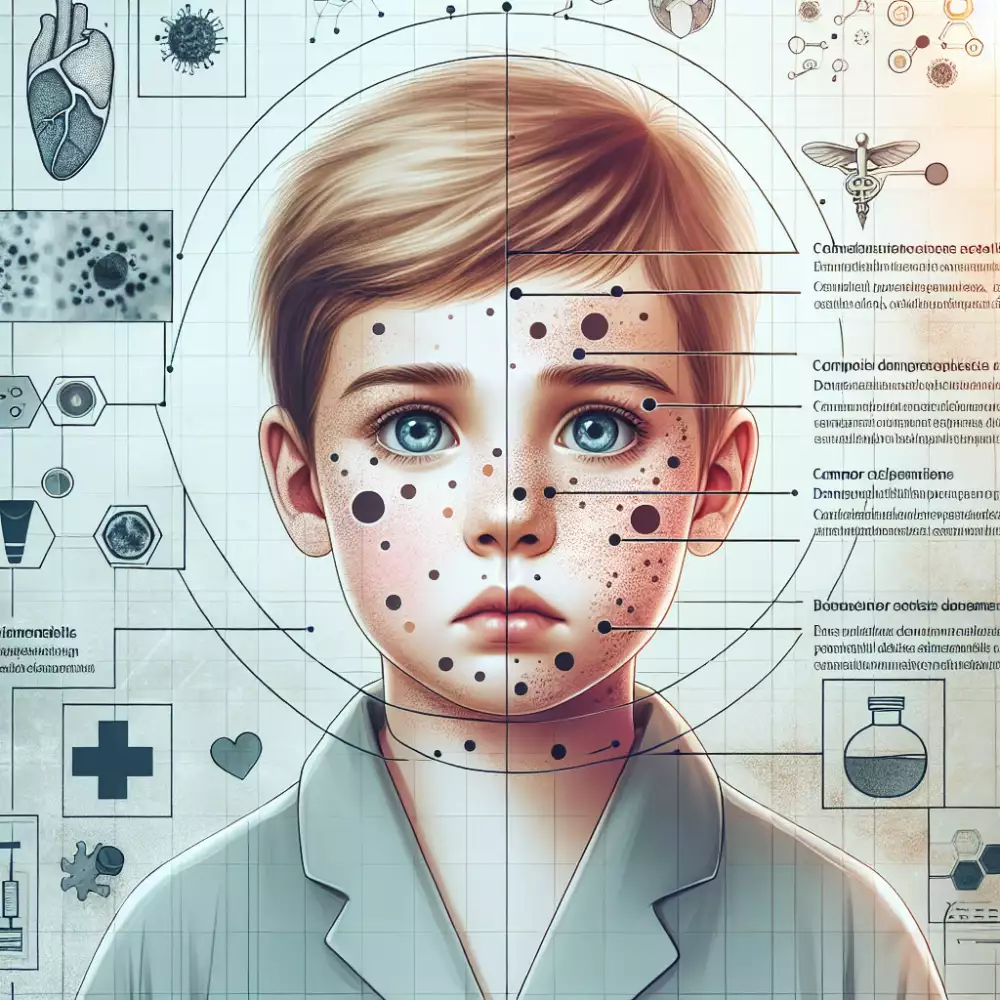 fleky na obliceji u deti