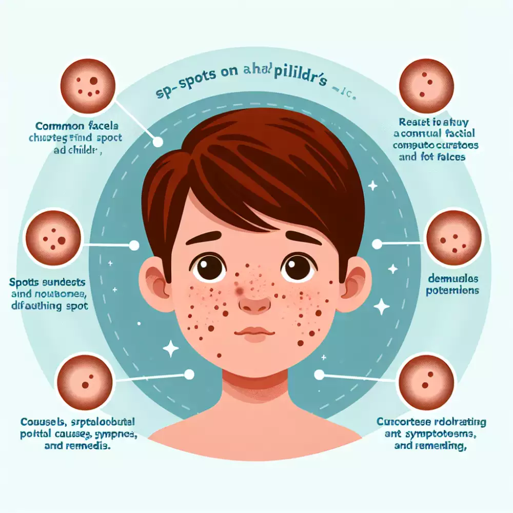 fleky na obliceji u deti